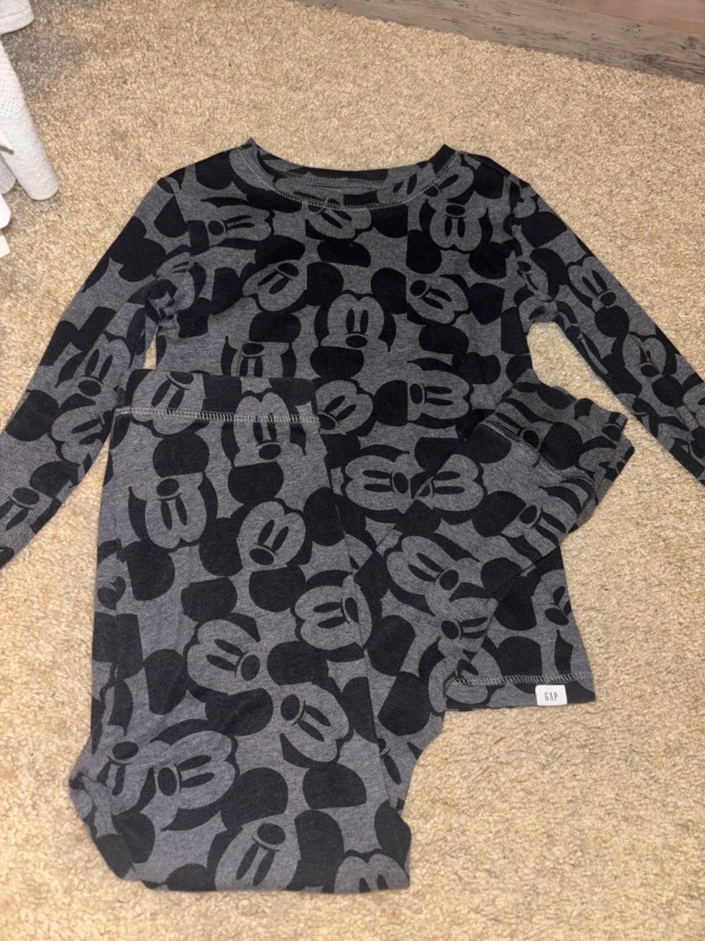 GAP Mickey Mouse pajamas
